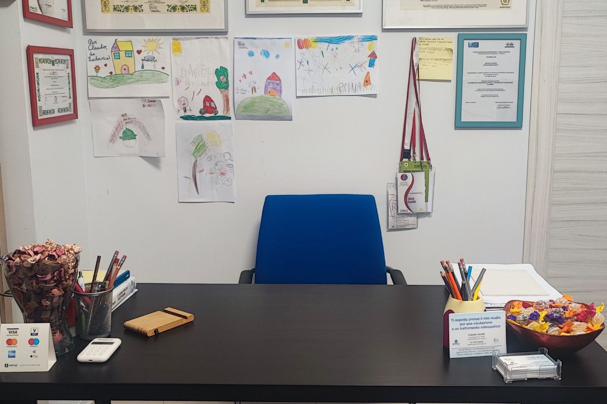 Claudio Secchi osteopata Ariccia studio