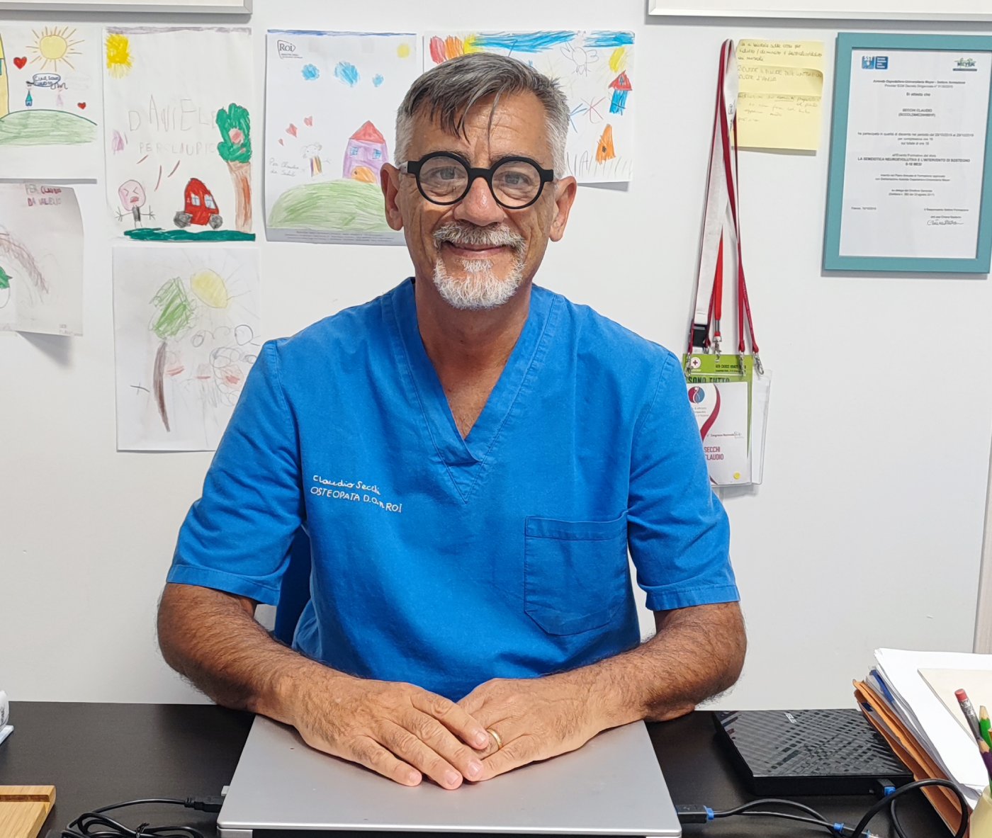 Claudio Secchi osteopata Ariccia studio